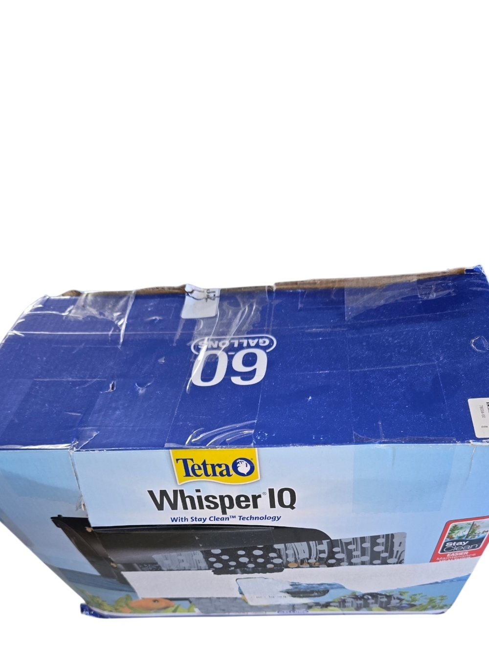 Tetra Whisper IQ Aquarium Filter - 60 Gallons With Stay Clean Technology